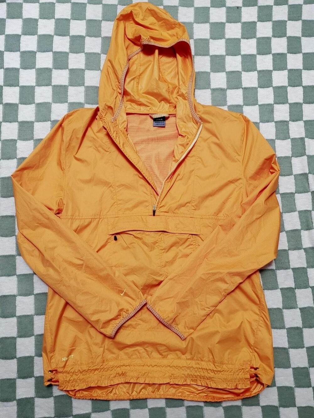 Nike ACG Bright Orange Hooded Anorak Jacket